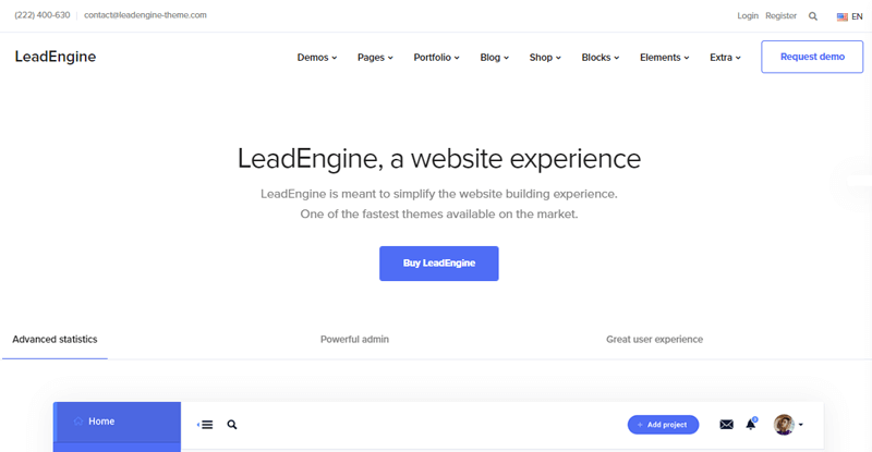 LeadEngine WordPress Theme