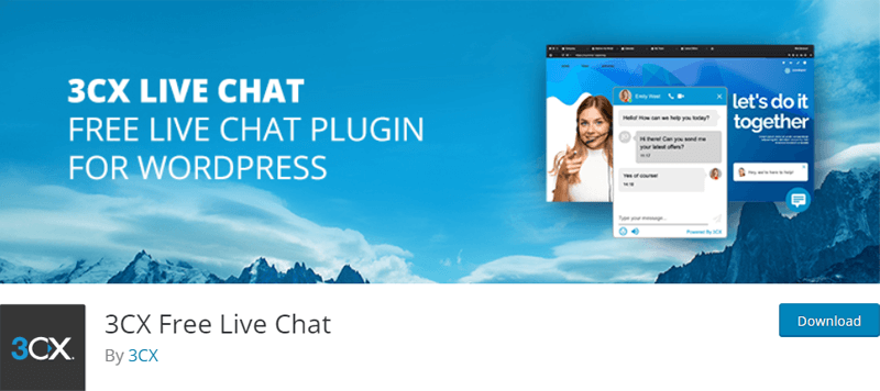 3CX Live Chat Plugin