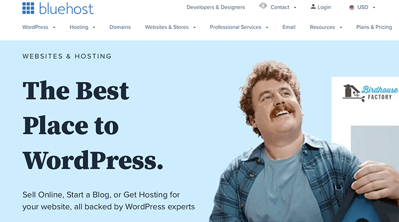 Bluehost WordPress Hosting Package