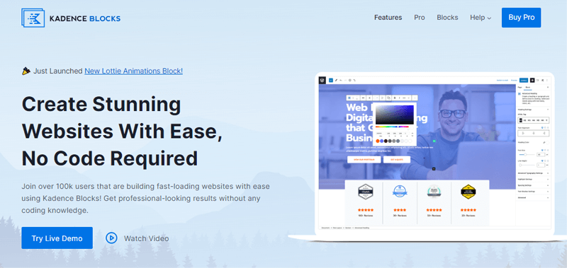 Kadence Block WordPress Plugin for Table of Contents