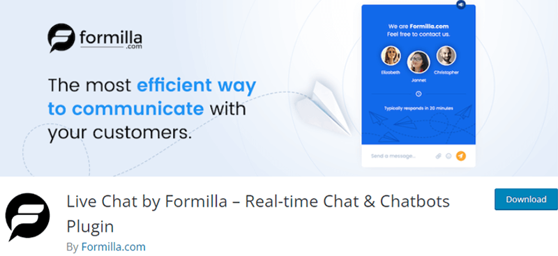 Live Chat by Formilla