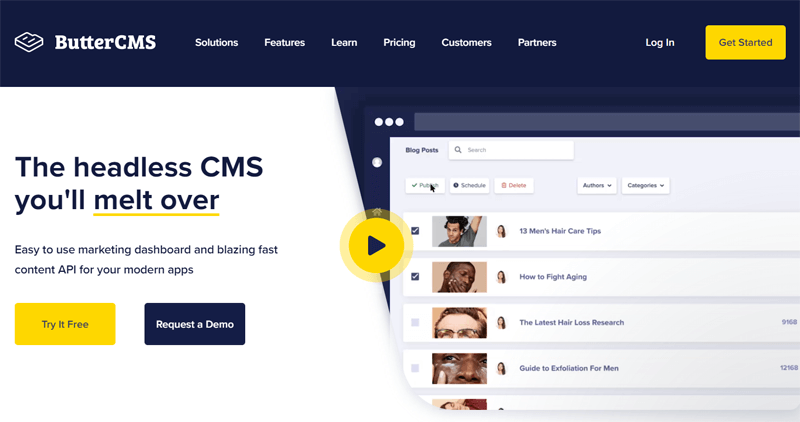 ButterCMS Platform for Websites