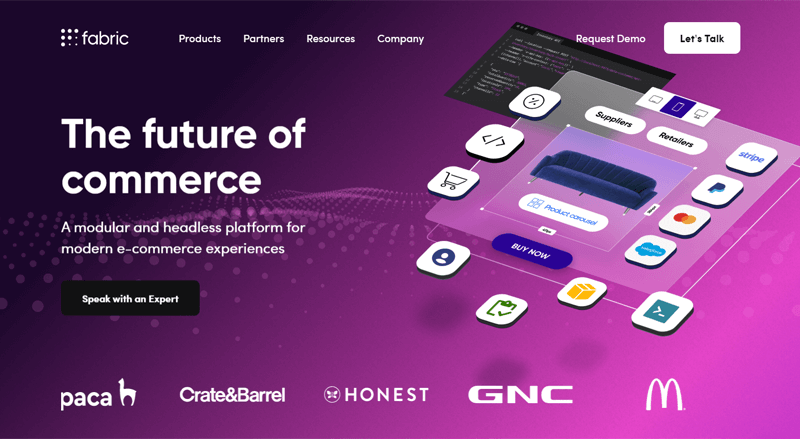 Fabric - Best Headless Commerce Platforms
