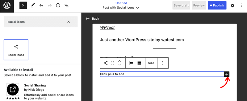 Add Social Media Profiles