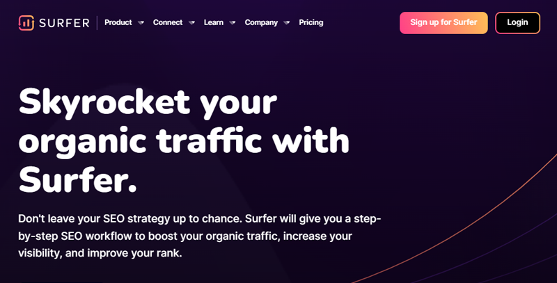 Surfer AI SEO Software Tool