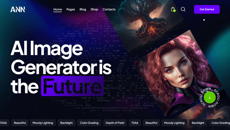 ANN WordPress AI Neural Network Theme