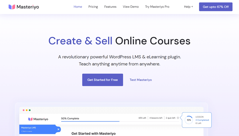 Masteriyo LMS Plugin - Create a Teacher Website