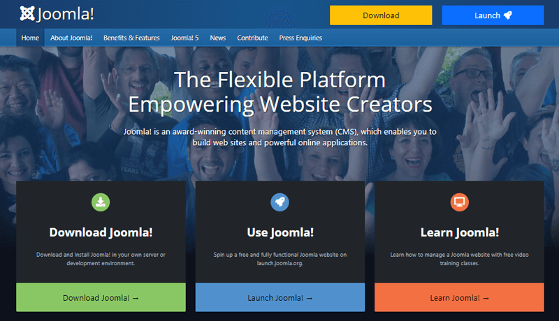 Joomla CMS Platform