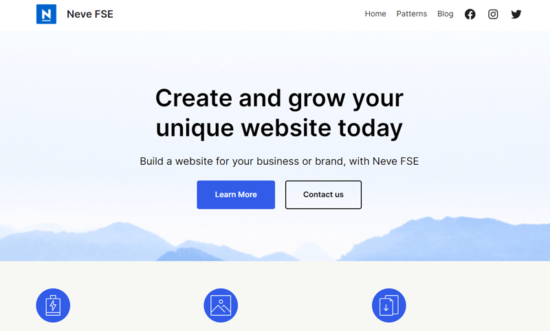 Neve FSE WordPress Block Theme 