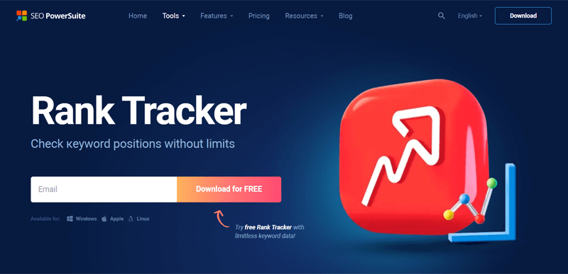 Rank Tracker by SEO PowerSuite