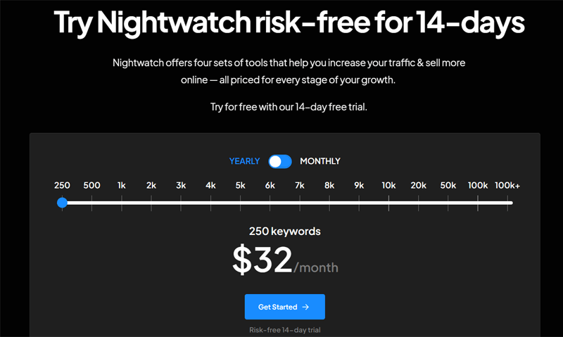 Nightwatch Pricing