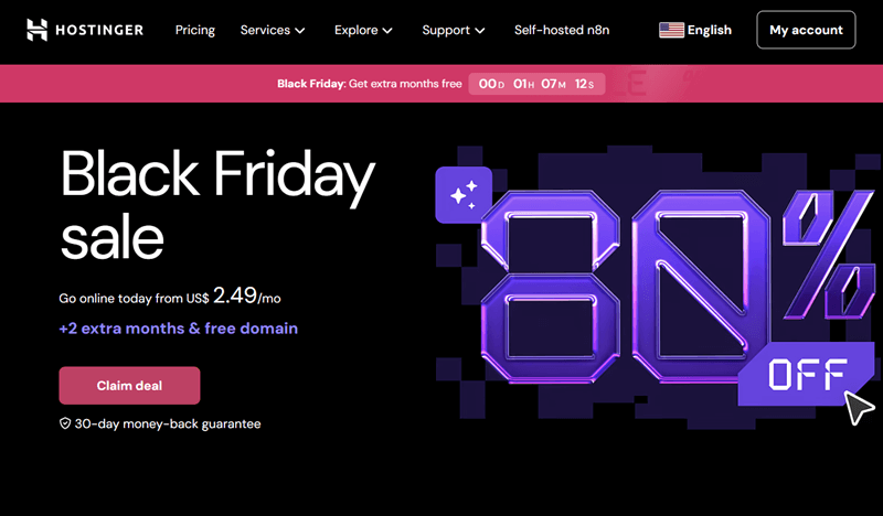 Hostinger Web Hosting Deals