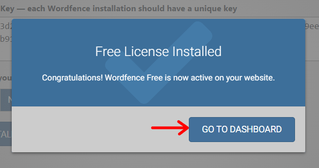 Go to Dashboard - WordPress 2FA