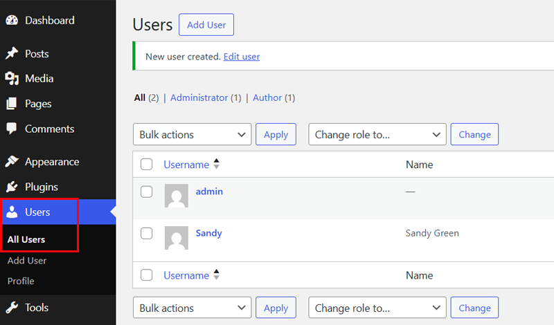 Check Users