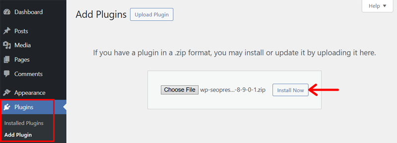 Install the SEOPress Plugin