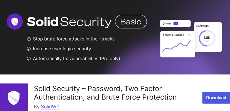 Solid Security WordPress Plugin
