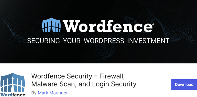 Wordfence Security - Best WordPress Security Plugins