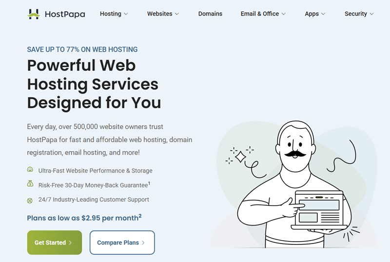 HostPapa Hosting Service