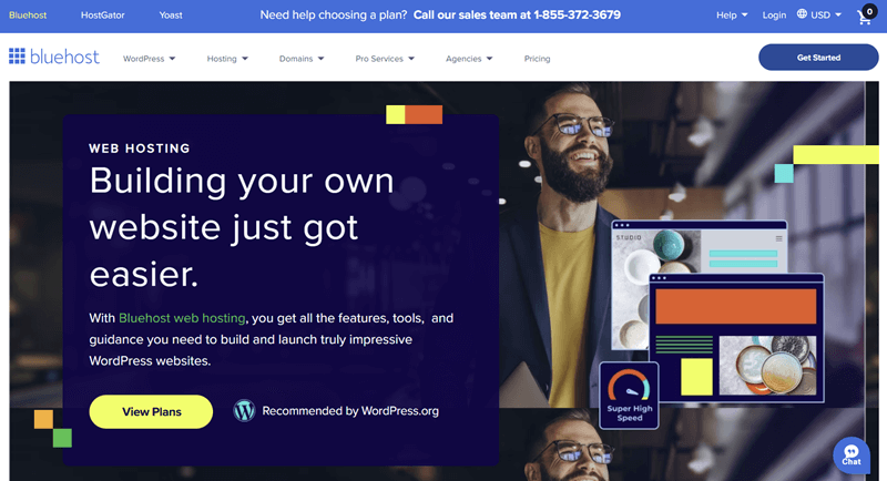 Bluehost Shared Hosting