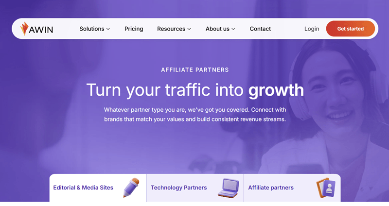 AWIN Affiliate Marketing Website Marketplace
