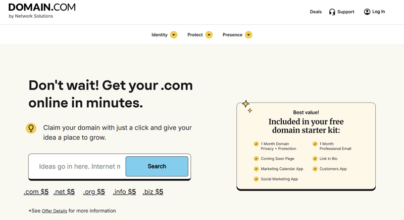 Domain.com Domain Registrar