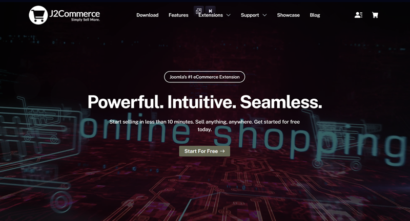 J2Commerce - J2Store eCommerce Platforms From Joomla