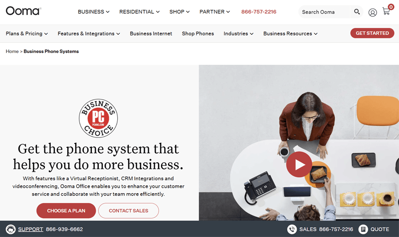 Ooma - Best Business Phone Services